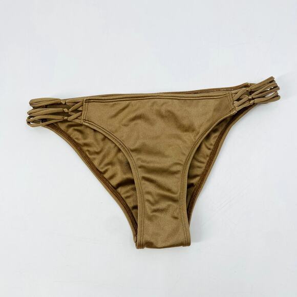 Tamara Catz bronze low rise bikini bottom - Picture 2 of 4
